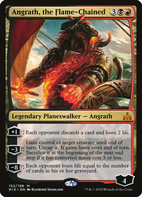 Angrath, the Flame-Chained - Rivals of Ixalan - 152