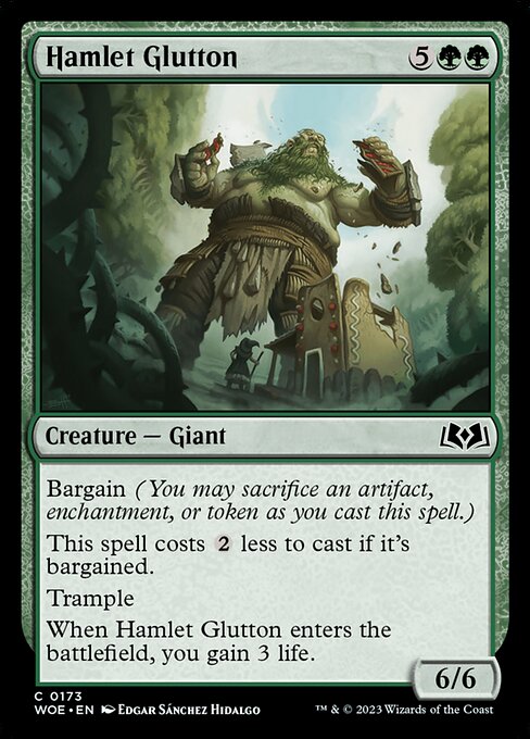 Hamlet Glutton - Wilds of Eldraine - 173