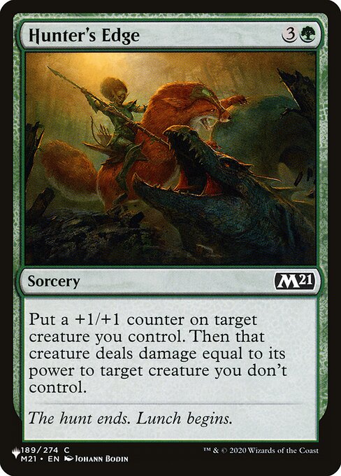Hunter's Edge - The List - M21-189