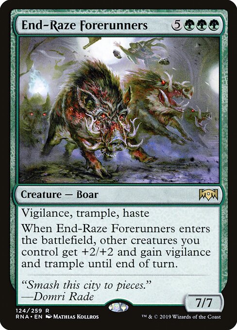 End-Raze Forerunners - Ravnica Allegiance - 124