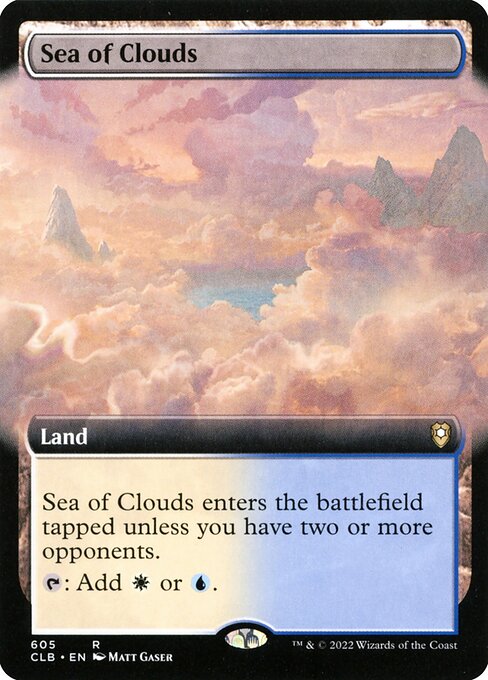 Sea of Clouds - Commander Legends: Battle for Baldur's Gate - 605