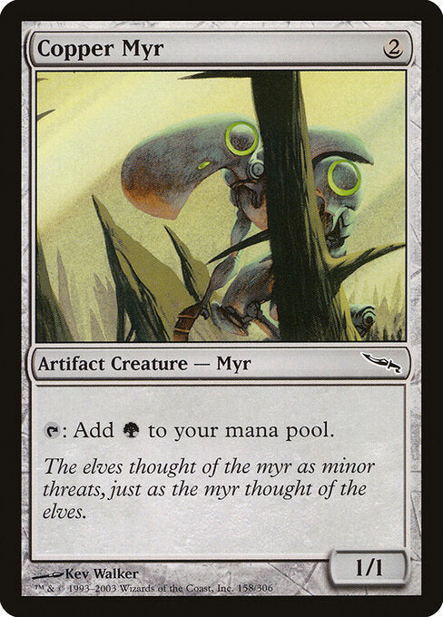 Copper Myr - Mirrodin - 158