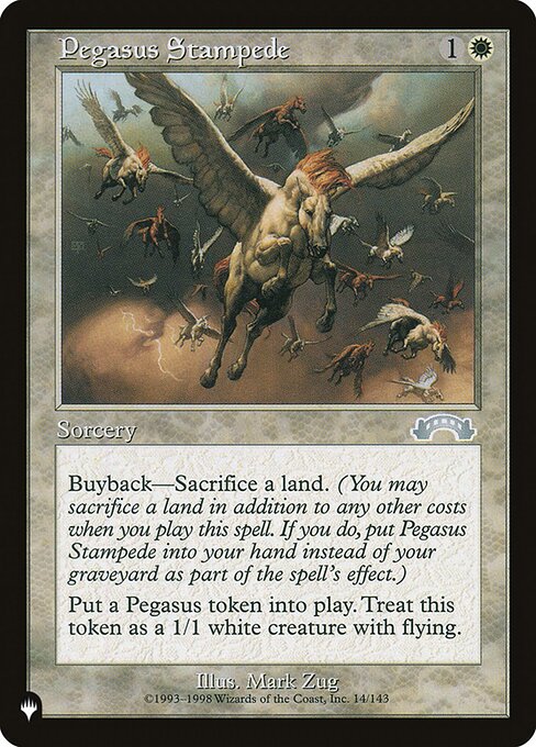 Pegasus Stampede - The List - EXO-14