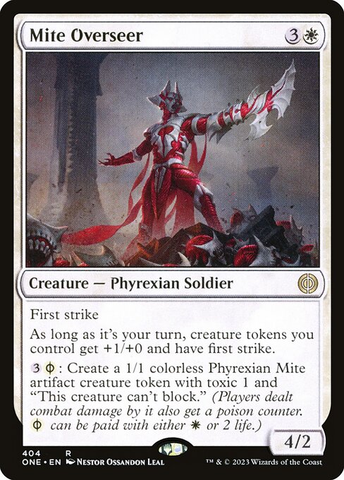 Mite Overseer - Phyrexia: All Will Be One - 404