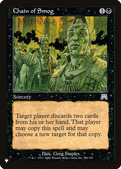 Chain of Smog - The List - ONS-132