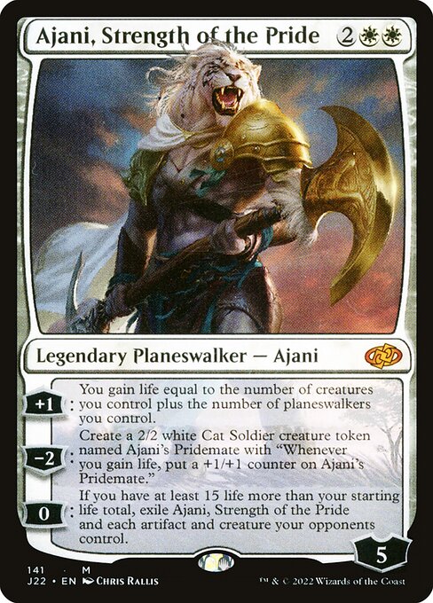 Ajani, Strength of the Pride - Jumpstart 2022 - 141