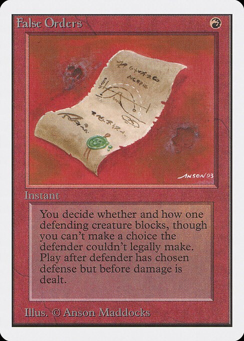 False Orders - Unlimited Edition - 148