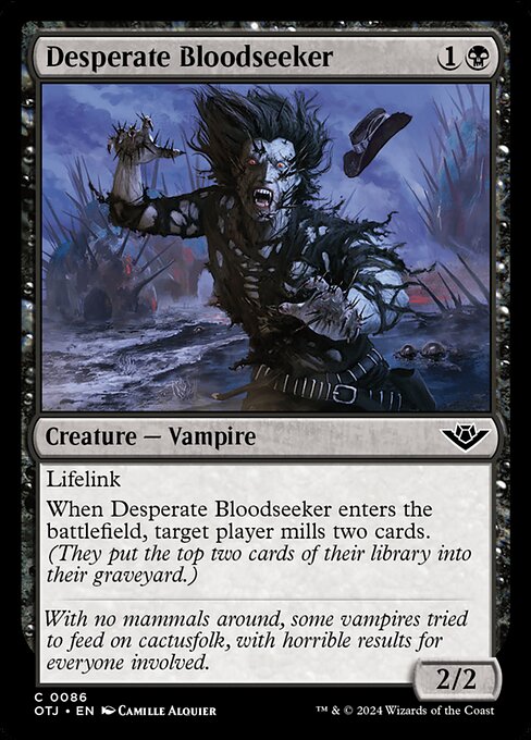 Desperate Bloodseeker - Outlaws of Thunder Junction - 86