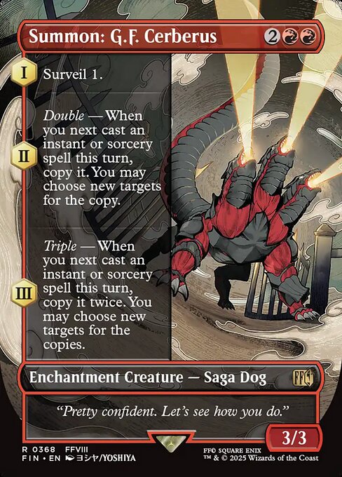 Summon: G.F. Cerberus - Final Fantasy - 368