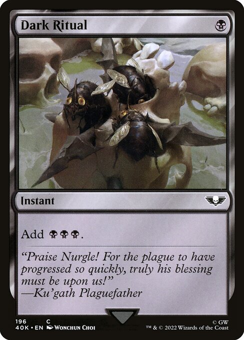 Dark Ritual - Warhammer 40,000 Commander - 196