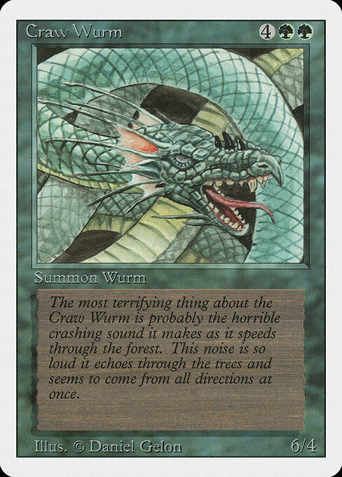 Craw Wurm - Revised Edition - 190