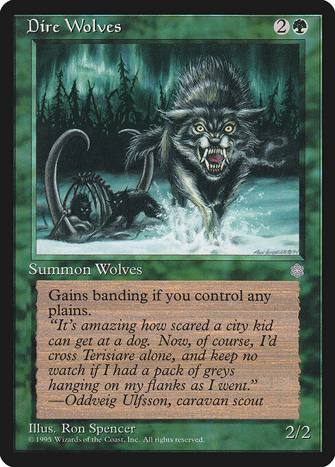 Dire Wolves - Ice Age - 230