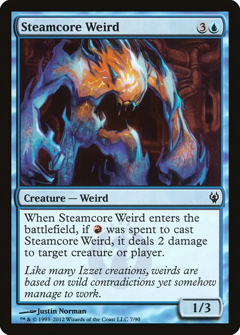 Steamcore Weird - Duel Decks: Izzet vs. Golgari - 7