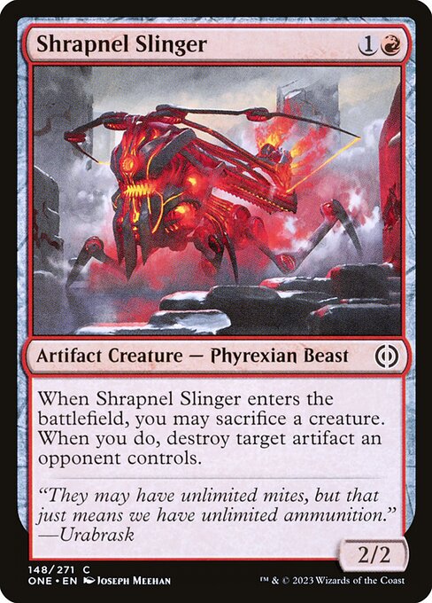Shrapnel Slinger - Phyrexia: All Will Be One - 148