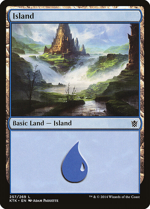 Island - Khans of Tarkir - 257