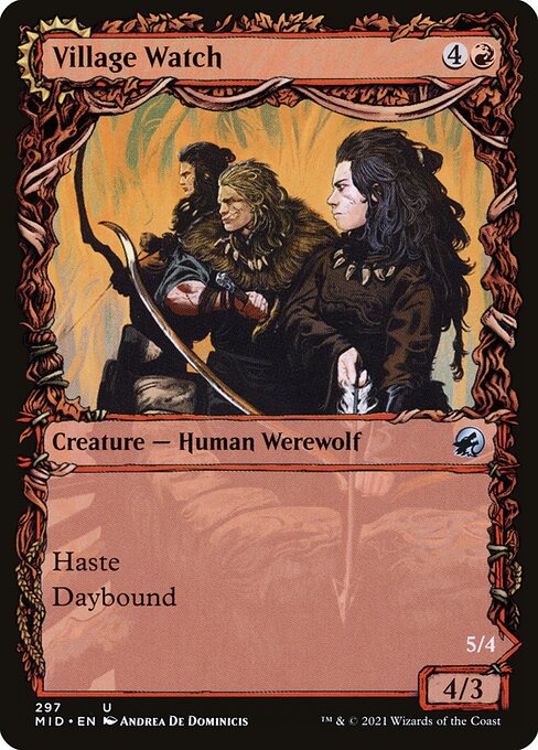 Village Watch // Village Reavers - Innistrad: Midnight Hunt - 297