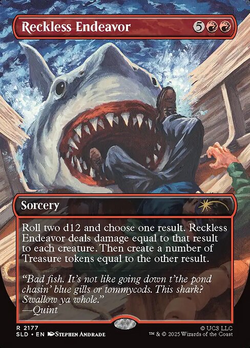 Reckless Endeavor - Secret Lair Drop - 2177