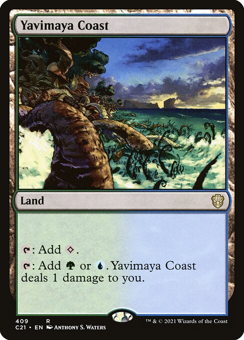 Yavimaya Coast - Commander 2021 - 409