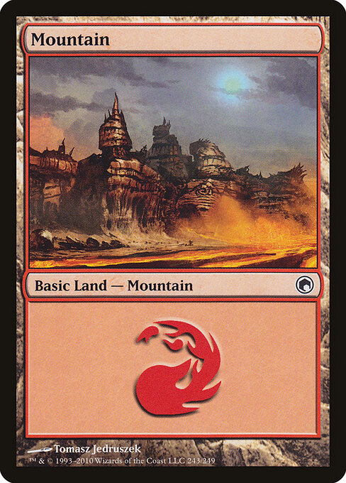 Mountain - Scars of Mirrodin - 243