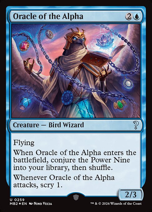 Oracle of the Alpha - Mystery Booster 2 - 259