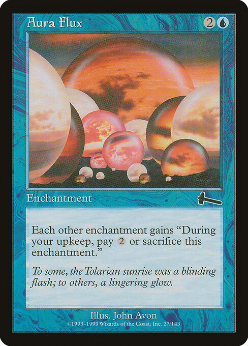 Aura Flux - Urza's Legacy - 27