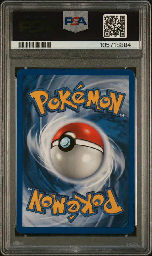 BLASTOISE-HOLO BASE II 2000 POKEMON GAME BASE II PSA NM-MT 8