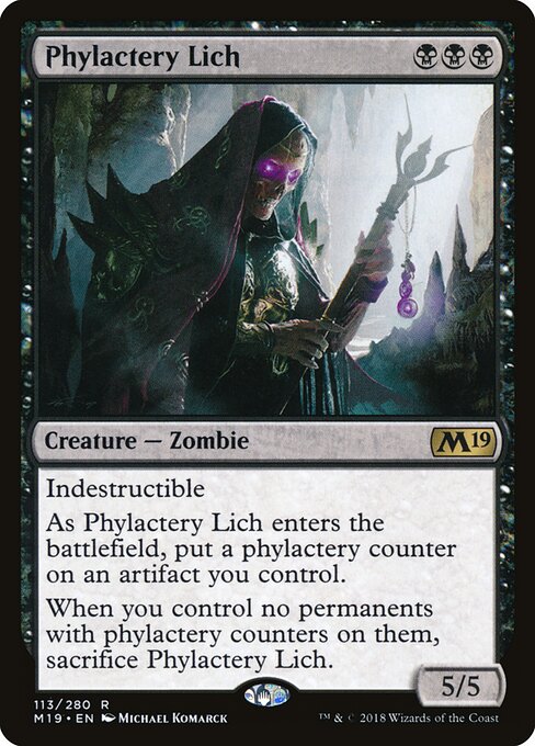 Phylactery Lich - Core Set 2019 - 113