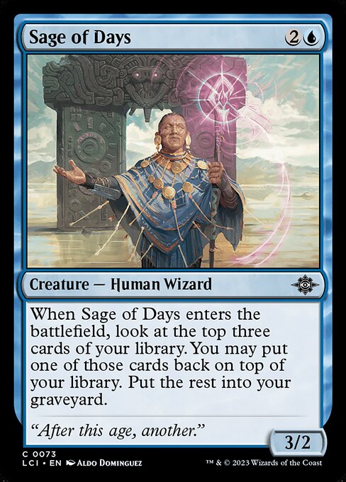 Sage of Days - The Lost Caverns of Ixalan - 73