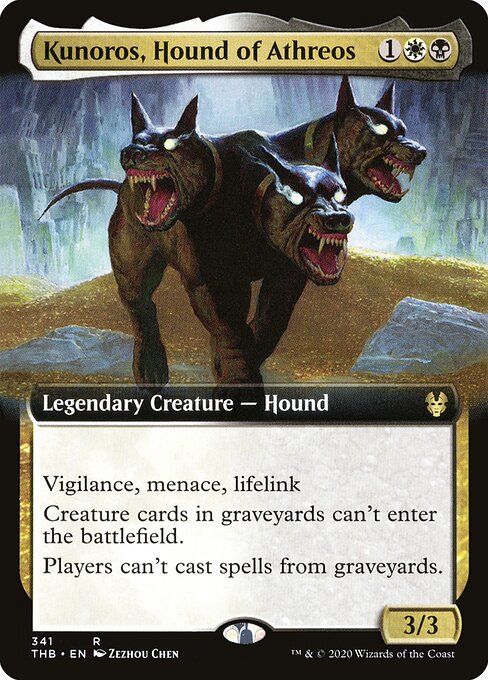Kunoros, Hound of Athreos - Theros Beyond Death - 341
