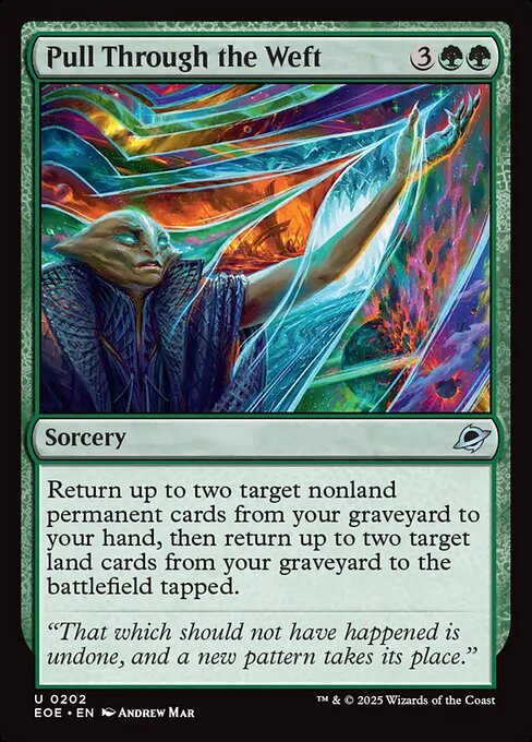 Pull Through the Weft - Edge of Eternities - 202