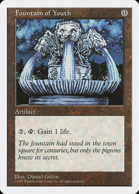 Fountain of Youth - Fifth Edition - 372