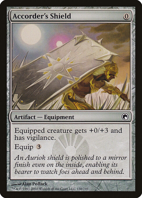 Accorder's Shield - Scars of Mirrodin - 136
