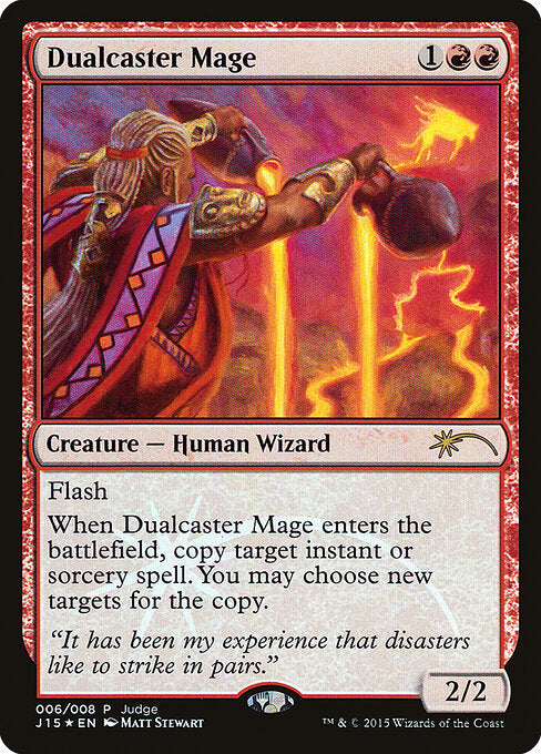 Dualcaster Mage - Judge Gift Cards 2015 - 6