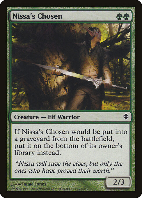 Nissa's Chosen - Zendikar - 171