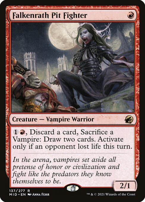 Falkenrath Pit Fighter - Innistrad: Midnight Hunt - 137