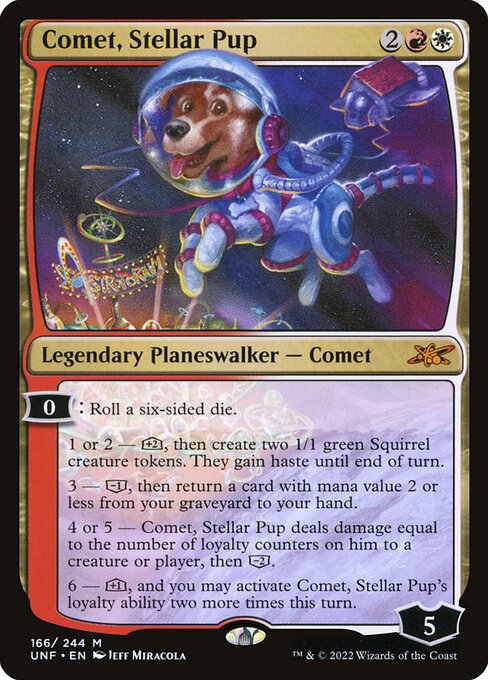 Comet, Stellar Pup - Unfinity - 166