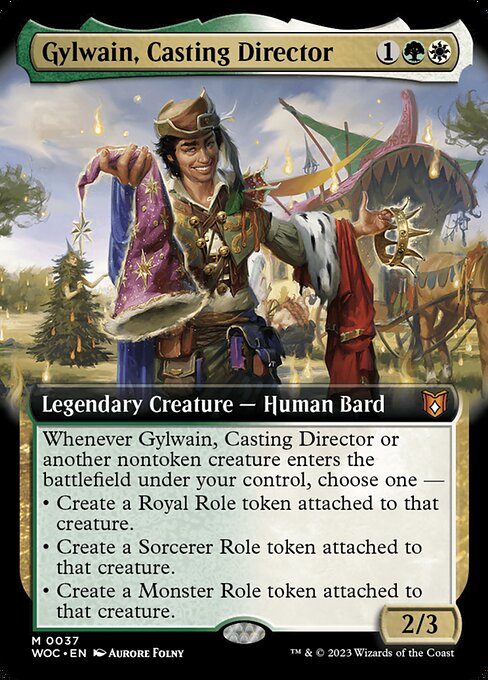 Gylwain, Casting Director - Wilds of Eldraine Commander - 37