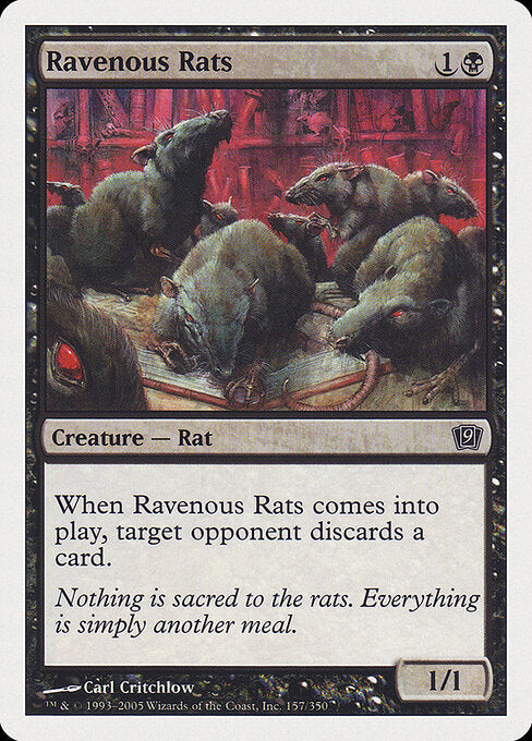 Ravenous Rats - Ninth Edition - 157