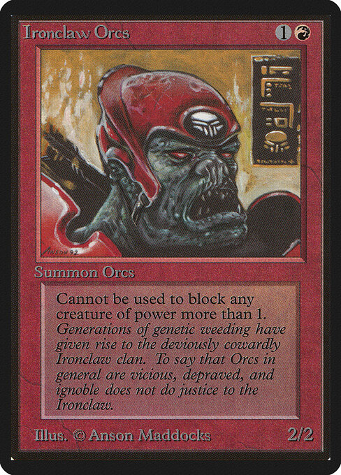 Ironclaw Orcs - Limited Edition Beta - 160