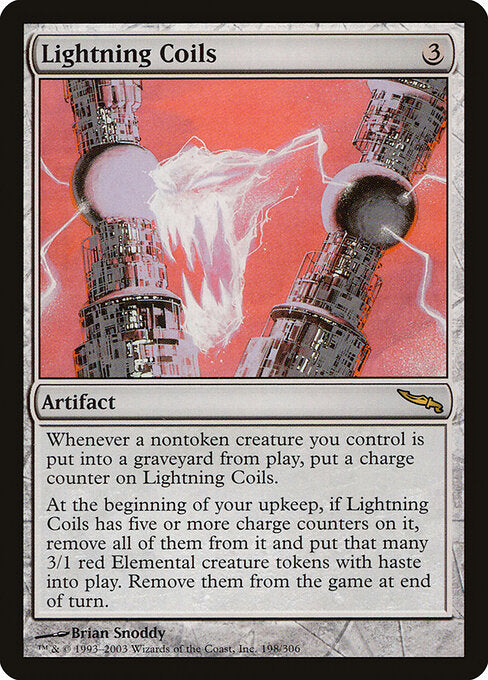 Lightning Coils - Mirrodin - 198