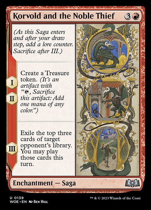 Korvold and the Noble Thief - Wilds of Eldraine - 139