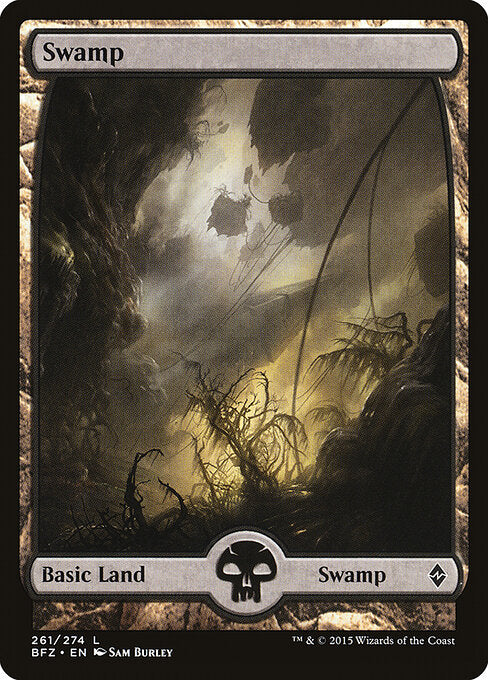 Swamp - Battle for Zendikar - 261