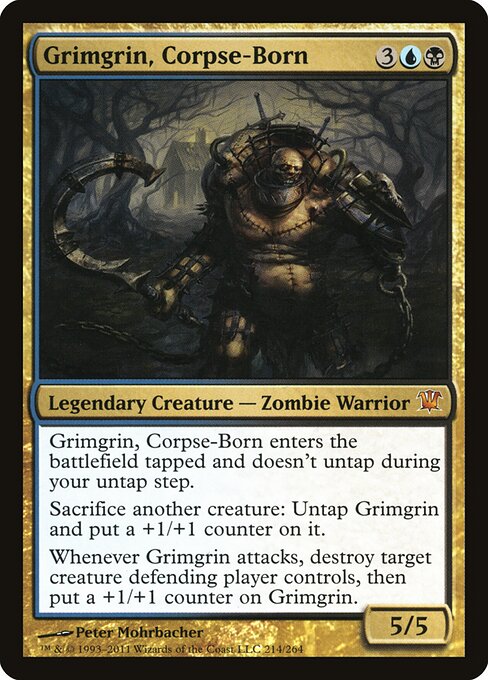 Grimgrin, Corpse-Born - Innistrad - 214