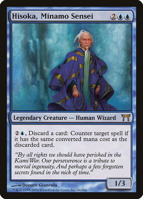 Hisoka, Minamo Sensei - Champions of Kamigawa - 66