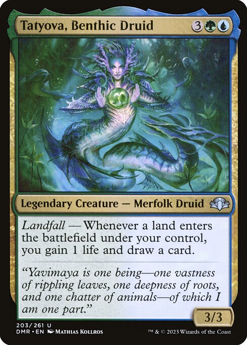 Tatyova, Benthic Druid - Dominaria Remastered - 203