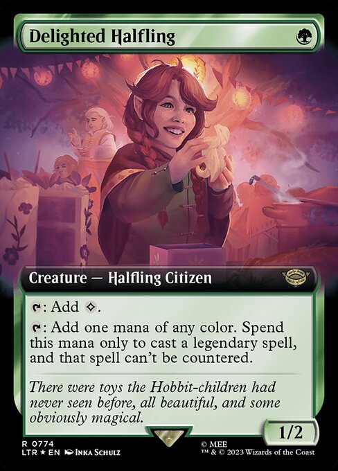 Delighted Halfling - The Lord of the Rings: Tales of Middle-earth - 774