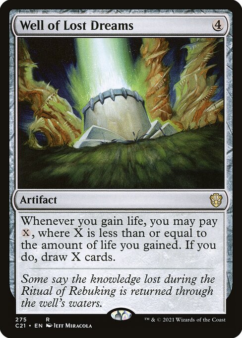 Well of Lost Dreams - Commander 2021 - 275