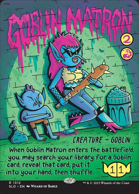 Goblin Matron - Secret Lair Drop - 1312