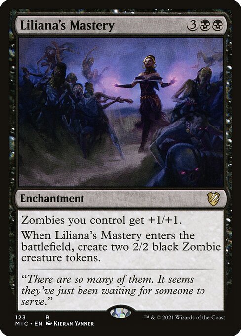 Liliana's Mastery - Midnight Hunt Commander - 123