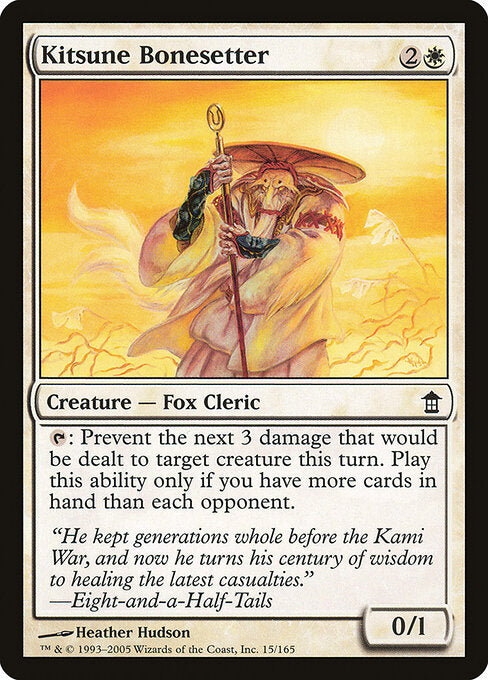 Kitsune Bonesetter - Saviors of Kamigawa - 15
